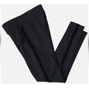 LOFT Pull On Legging Pant w/ Velvet Tuxedo Stripe
